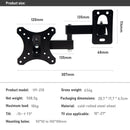 Suporte Articulado para TV e Monitor – Ajustável, Resistente e Ideal para Diversos Ambientes