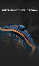 Relógio Naviforce Masculino – Luxo, Couro, Cronógrafo e à Prova D’Água