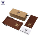 Óculos de Sol Masculino Polarizados de Madeira Natural Marca Oi Wood Original Armação TR90