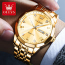 RELÓGIO OLEVS LUXO DIAMANTE 3D EDIÇÃO LIMITADA