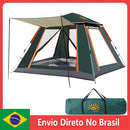 Barraca de Acampamento Automática para 4 Pessoas – Abertura Rápida, Ideal para Trilhas e Viagens em Família, com Bolsa de Transporte