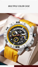 Relógio Masculino ONOLA Militar Casual Multifuncional Quartzo Fluorescente à Prova d’Água