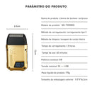 Barbeador Elétrico Masculino Profissional – Cortador de Cabelo, Shaver, À Prova d'Água para Barbear e Aparar