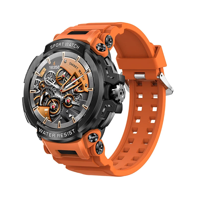 Smartwatch Militar Masculino 2025 – Tela 1.5” HD