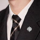 Relógio TOMI T301Masculino 40mm Aço inoxidável com Vidro de SAFIRA Calendário Automático