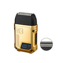 Barbeador Elétrico Masculino Profissional – Cortador de Cabelo, Shaver, À Prova d'Água para Barbear e Aparar