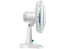 Ventilador de Mesa Ultra V-UT-30-01 30cm 6 Pás 3 Velocidades Branco e Azul - 220V