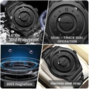 Relógio Masculino FOXBOX Ponteiro Rolante Magnético Quartzo Esportivo Design Moderno, À Prova D’água