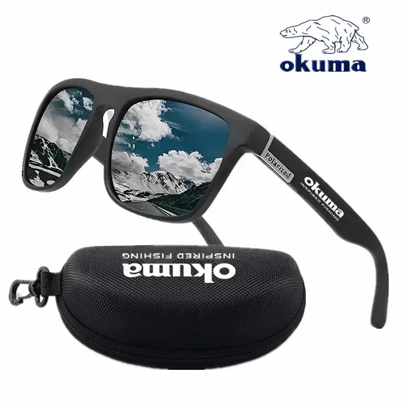 Óculos de Sol Polarizados Okuma UV400 – Unissex, Ideal para Caça, Pesca, Ciclismo e Direção ao Ar Livre