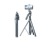 Suporte para Celular com Selfie Stick Bluetooth – Ajustável e Portátil para Fotos e Vídeos