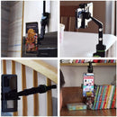 Suporte Pra Celular Veicular Automóvel Encaixe Retrovisor 360° GPS Carro Ônibus Flexível