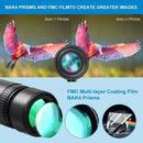 Telescópio Monocular 4K 10-300x40mm com Super Zoom – Telescópio Premium de Alta Definição