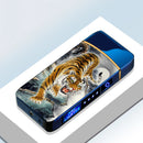 Isqueiro Digital De Plasma Elétrico Metal Usb Recarregável