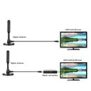 Antena Digital Hd 3.5dbi Base Magnética Interna Externa Com Imã 3m Televisão Tv para Sala