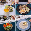 Jogo de Talheres 24 Peças em Aço Inoxidável – Kit Completo para Cozinha