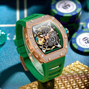 Relógio ONOLA ON3838D Mecânico Automático 51mm Masculino Vidro de SAFIRA