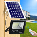 Refletor Solar LED 30W a 500W com Controle Remoto | Iluminação Externa IP67 à Prova d'Água