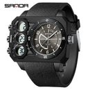 Relógio Quartz Digital SANDA 6237 Masculino