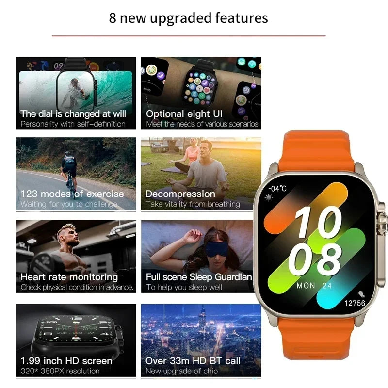 Relógio SmartWatch 5610 Masculino 49mm