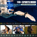 Relógio Inteligente Eiyis KE5 2025 – Esportivo, 3ATM à Prova d'Água, com Bússola, Barômetro, Lanterna LED e Chamada