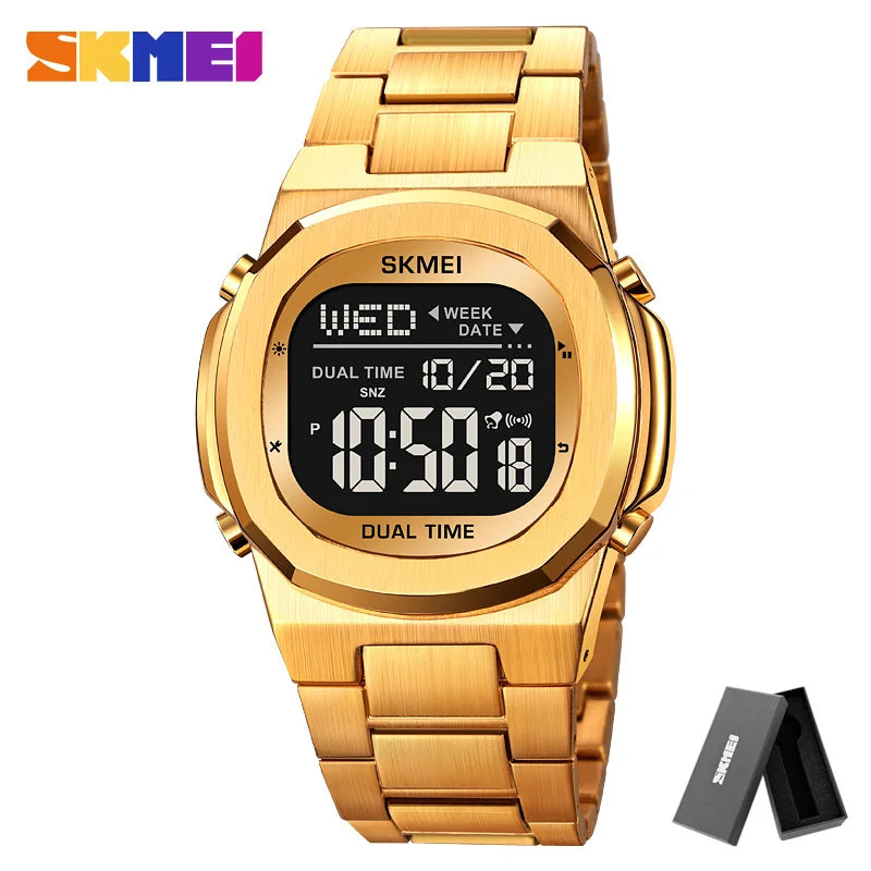 Relógio Esportivo Masculino SKMEI Digital Multifuncional à Prova d’Água com Alarme e Cronômetro
