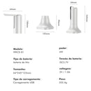 Dispensador de Água Elétrico Portátil com Bomba Automática – Ideal para Galões, Prático e Recarregável