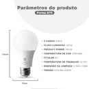 Lâmpada Inteligente LED 15W Compatível com Alexa – Iluminação Inteligente com Controle por Voz e App