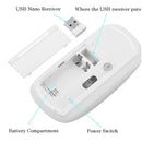 Combo Teclado Com Mouse Adaptador Usb Sem Fio Wb-8066 Pc