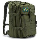 Mochila Tática Multicamadas,Grande Capacidade para Esportes Ao Ar Livre,Impermeável, Acampamento, Caminhada, Trekking,50L