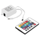 Fita Led 5m Ultra Rgb 3528 Prova D'agua + Controle Com Fonte