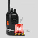 Kit 2 Rádios Comunicadores Profissionais Baofeng BF-777S com Fone de Ouvido – Walkie Talkie de Alto Alcance