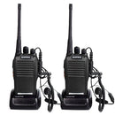 Kit 2 Rádios Comunicadores Profissionais Baofeng BF-777S com Fone de Ouvido – Walkie Talkie de Alto Alcance
