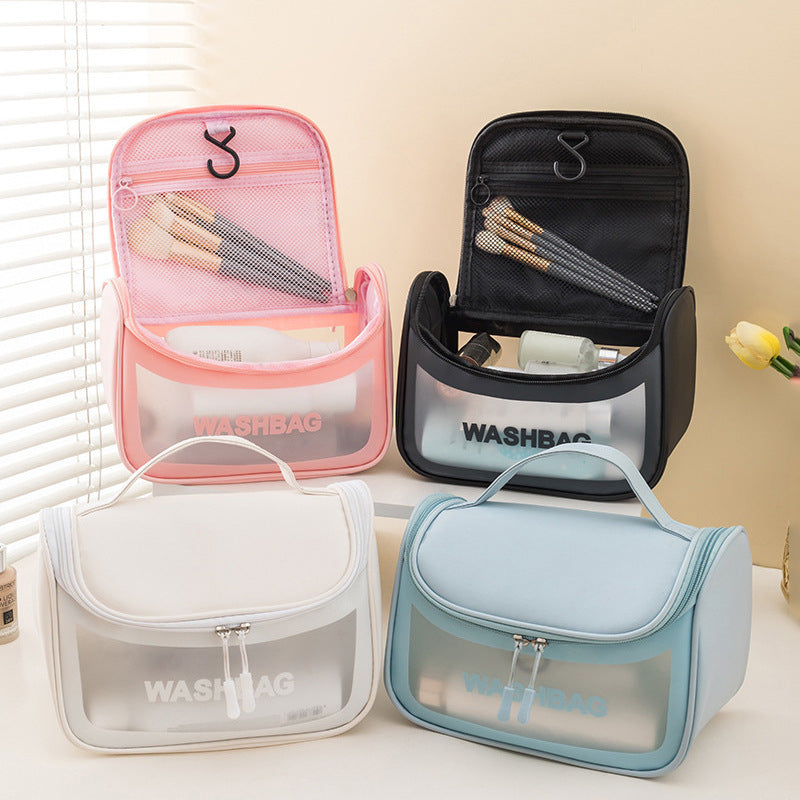 Bolsa Necessarie Transparente WashBag Impermeável