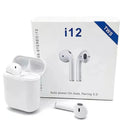 FONE DE OUVIDO I12 BLUETOOTH 5.0 TWS TOUCH