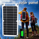 Placa Painel solar 20W Portátil com Entrada USB a Prova D'agua