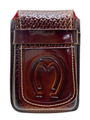 Bainha Porta Celular Em Couro Com Presilha para Cinto