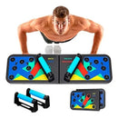 PRANCHA FLEXAO OMBRO TRICEPS MULTIFUNCIONAL EXERCICIOS ACADEMIA EM CASA APOIO PUSHUP