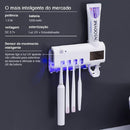 Suporte Dispenser Porta Escova de Dentes UV