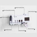 Suporte Dispenser Porta Escova de Dentes UV