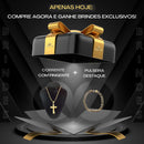 Relógio Invicta Masculino Venom Hybrid Dourado Luxo De Destaque 100% Funcional + 2 Brindes