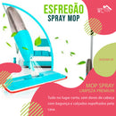 Mop Spray Fácil Limpeza de Piso Esfregão sem Esforço