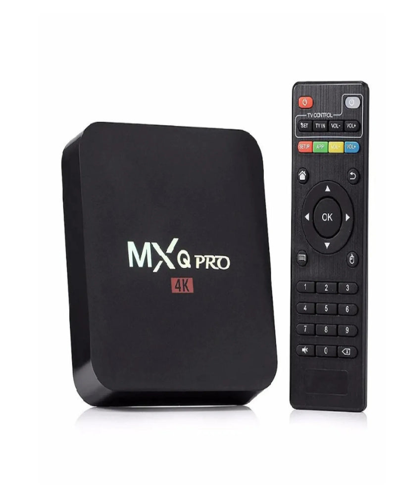 TV BOX MXQ PRO 4K 512GB Conversor Transforme Sua TV Em Smart Assista Filmes E Séries