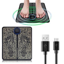 Massageador Pé Elétrico Tapete Pulso Alívio da dor, Relaxar os pés, Estimulação Muscular, Melhorar a Circulação Sanguínea