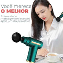 Pistola Massageadora Elétrico Profissional Muscular Recarregável Linha Premium