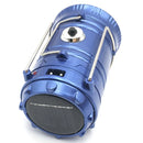 Lanterna Lampião SOLAR 7 Leds Bivolt + Entrada USB GT214