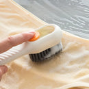 Escova Limpa Sapato Com Dispenser Reservatório