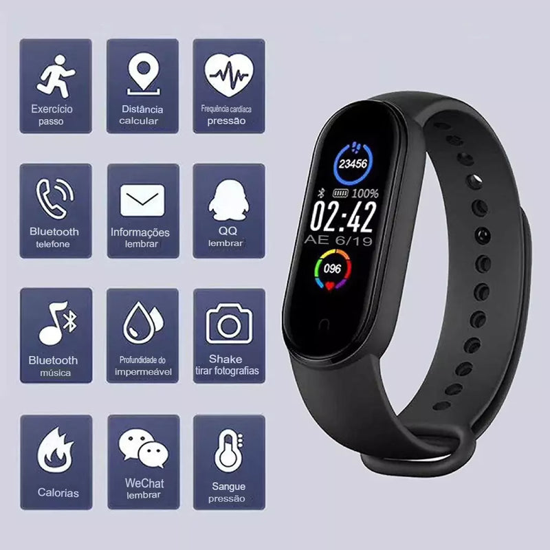 Relógio M5 Smartwatch