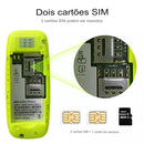 Mini Celular Desbloqueado BM310  Usa até 2 Chips Lançamento