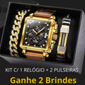 RELÓGIO OLEVS + 2 PULSEIRAS DE BRINDE