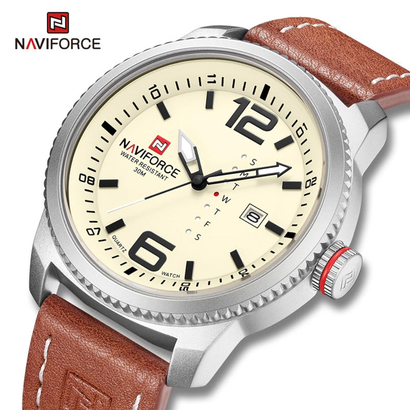 NAVIFORCE NF9063 Relógio Quartz Masculino